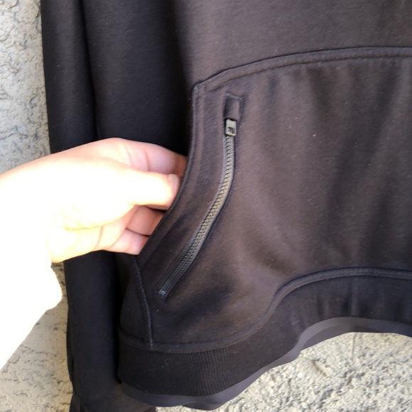 Athleta Cropped Sweatshirt, XL - Picture 4 of 12